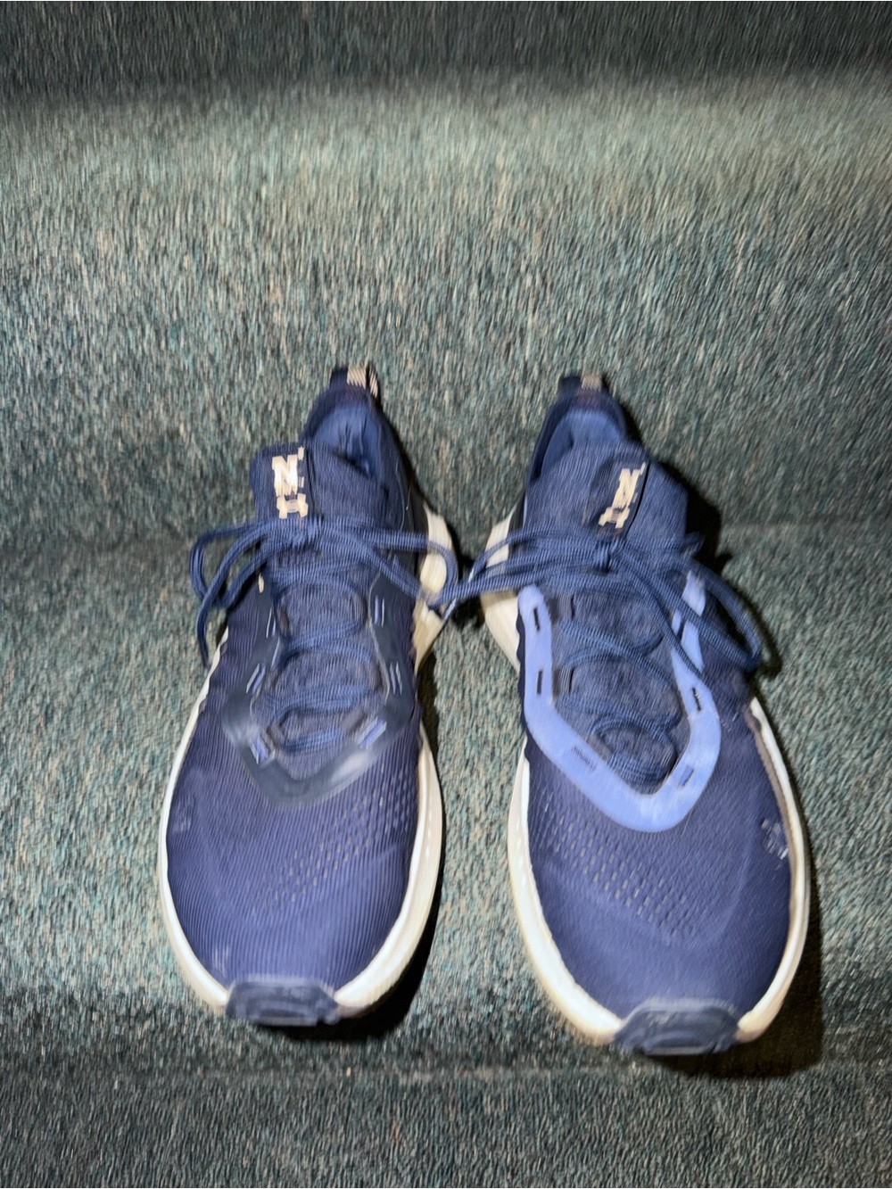 Under Armour Blue Knit Training Shoe